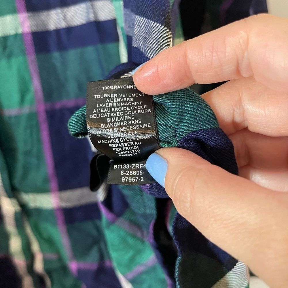 Sanctuary Plaid Tie-Back Shirt - Picture 6 of 9